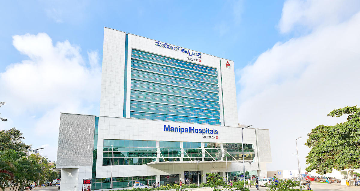 Manipal Hospitals branch in Old Airport Road, Bangalore, India